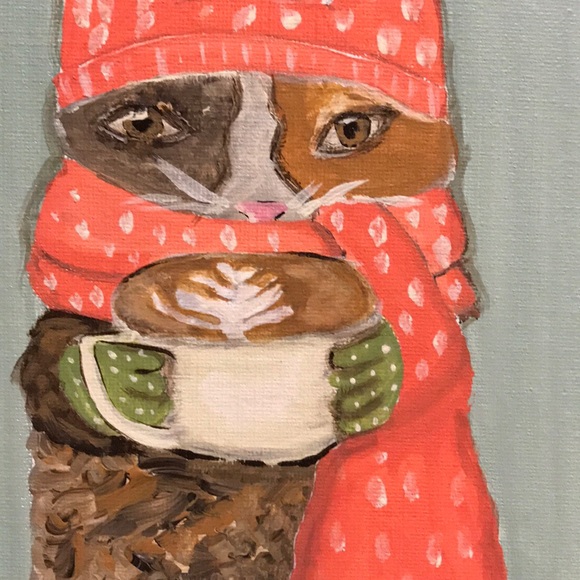 1) One Cozy Cat 🤗 - REPAINT Available - Picture 4 of 4